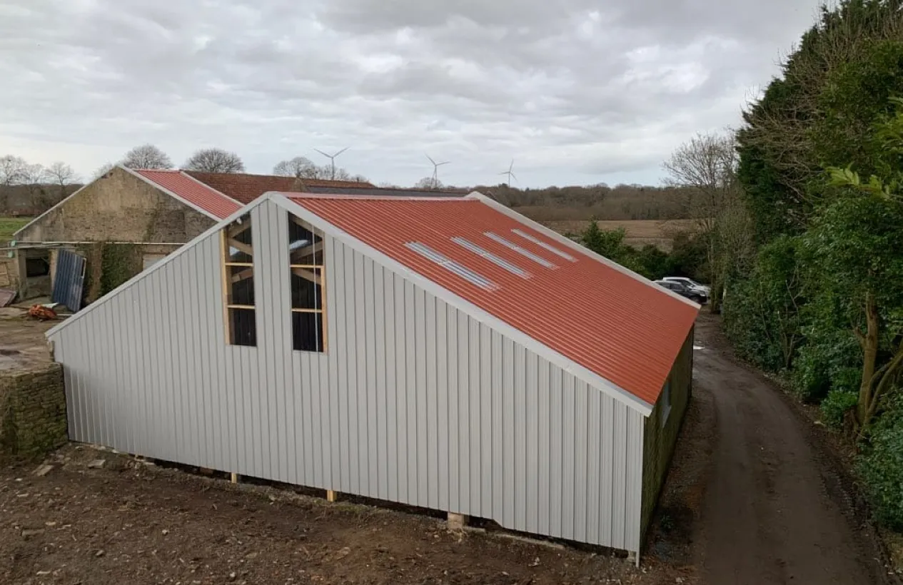 L Atelier Bois Et Charpente David Batiment Agricole Pres Dergue Gaberic Projets Realises