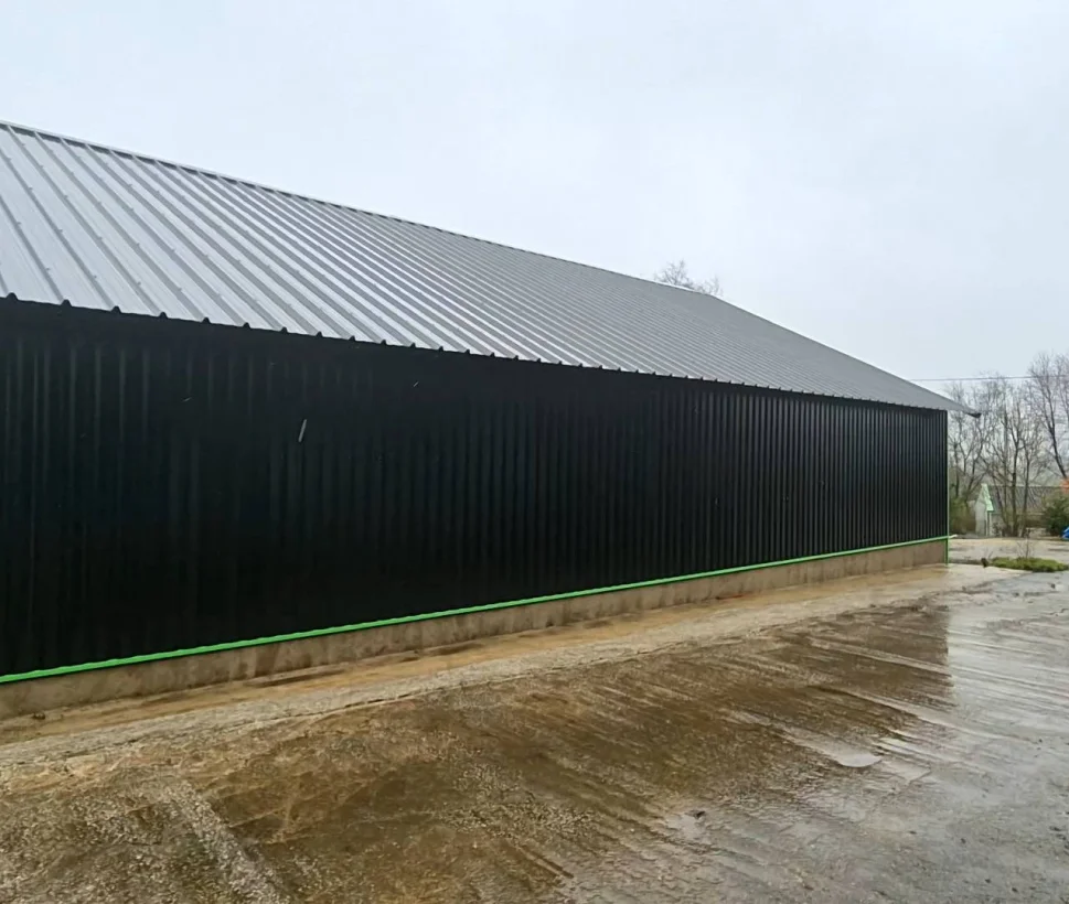 Latelier Bois Et Charpente David Batiment Agricole Pres Dergue Gaberic Solidite Et Grandes Portees